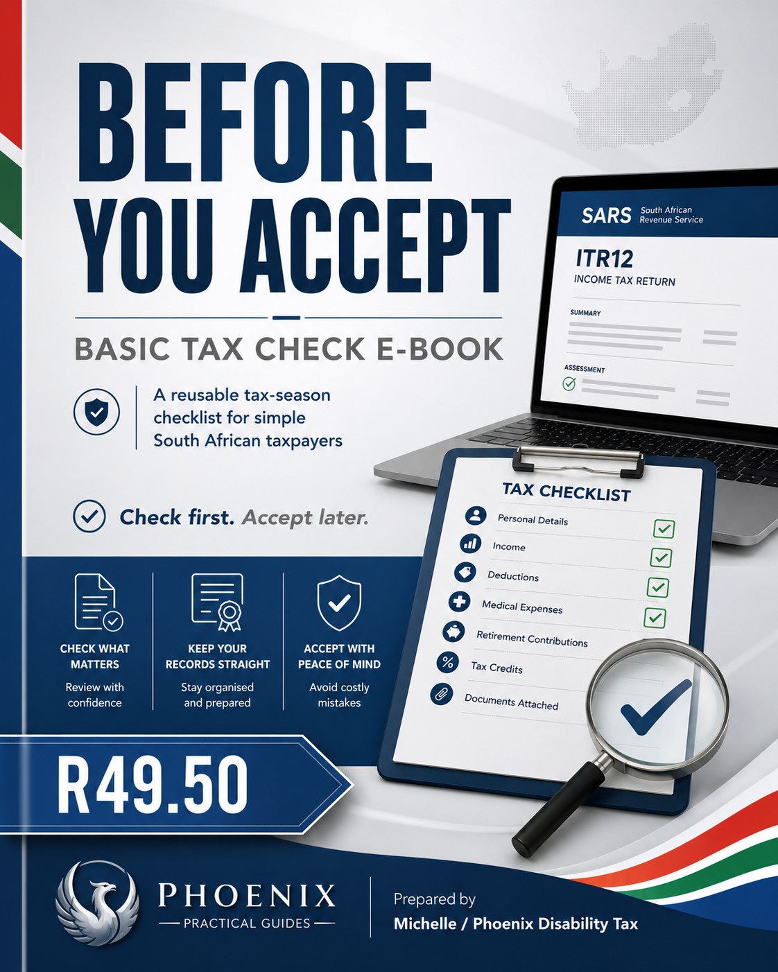 Cover of Before You Accept - Basic Tax Check eBook